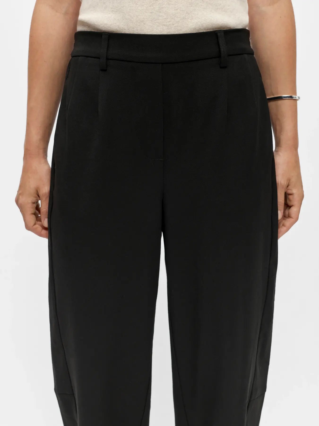 Pantalon Barrel Lisa Black