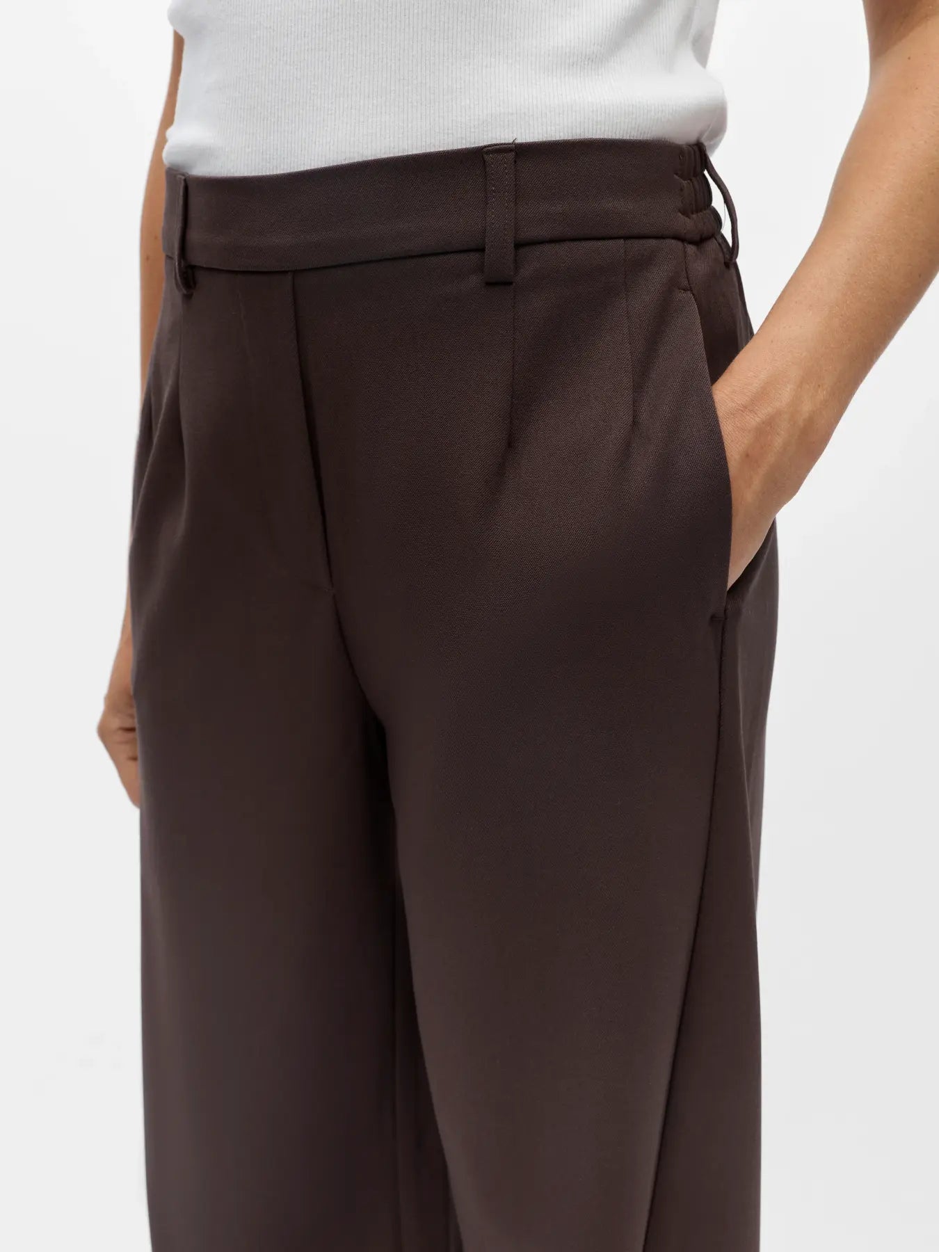 Pantalon Barrel Lisa Seal Brown