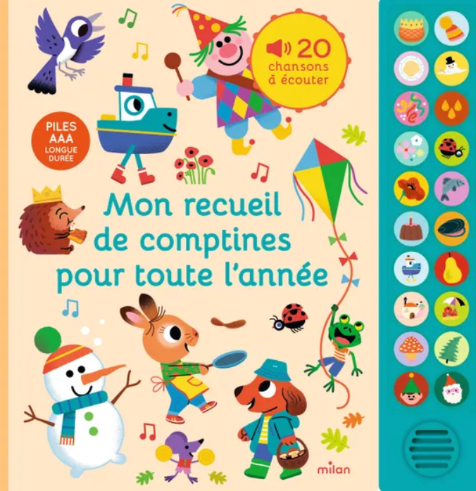 MON GRAND RECUEIL DE COMPTINES POUR TOUTE L ANNEE