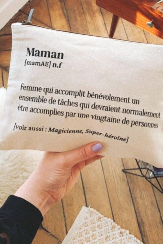 Grande trousse définition Maman