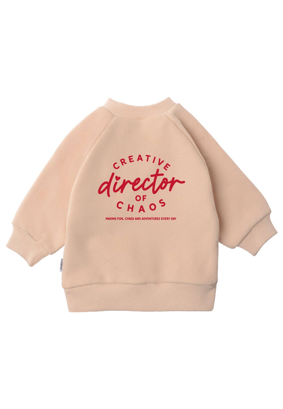Sweat-shirt Mini & Moi — Édition spéciale « Directeur créatif du chaos »