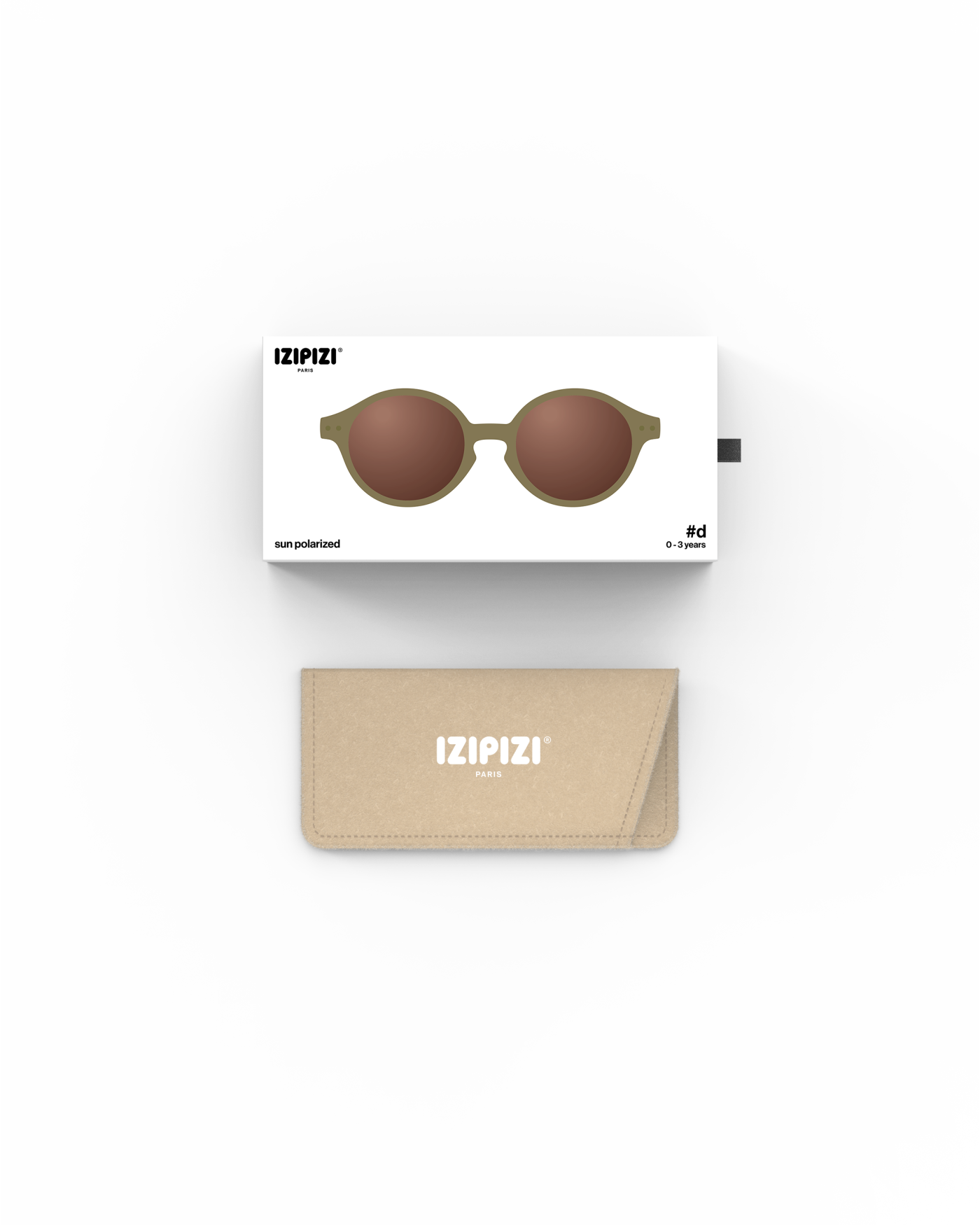 Lunettes #d Glossy Kaki
