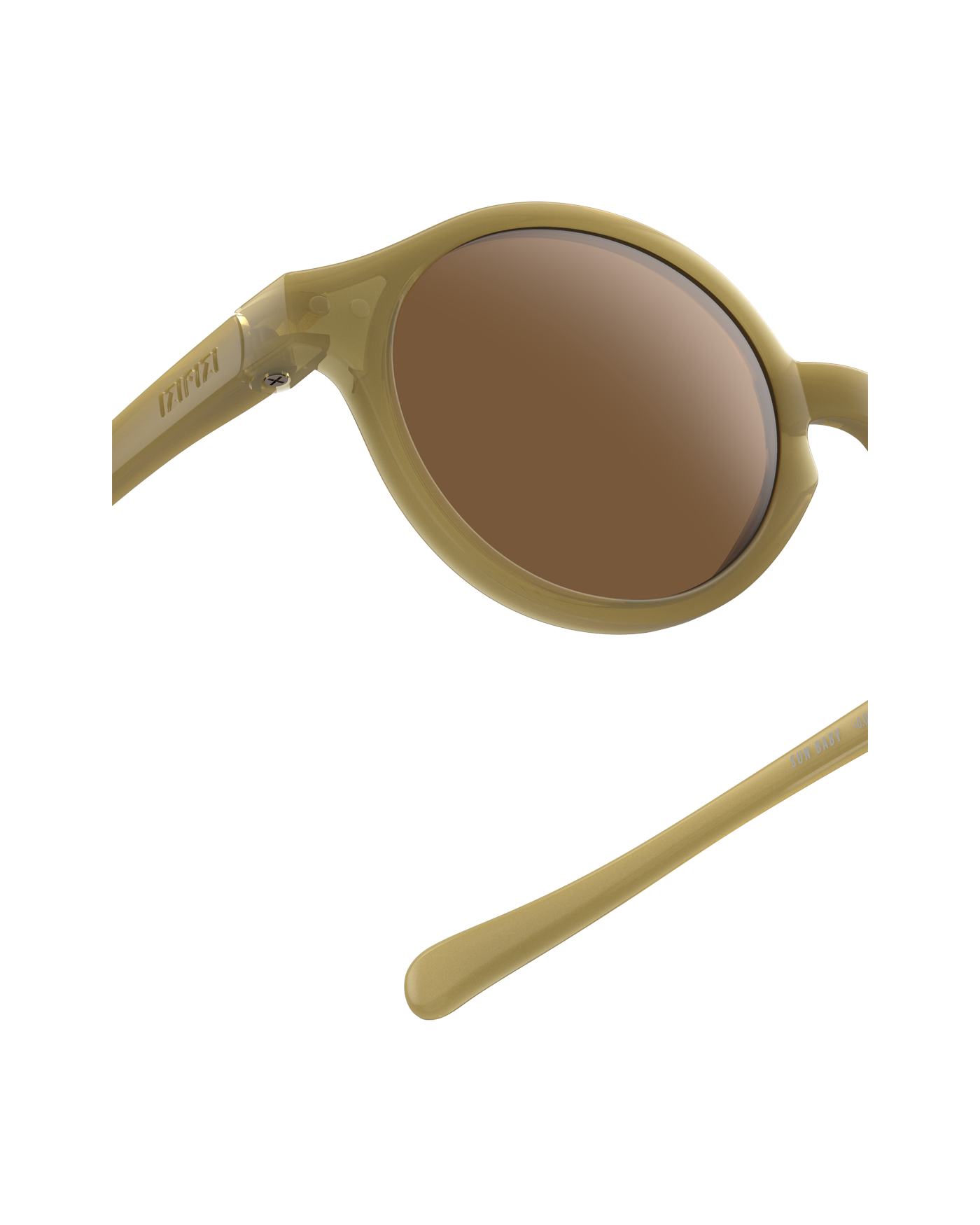 Lunettes #d Glossy Kaki