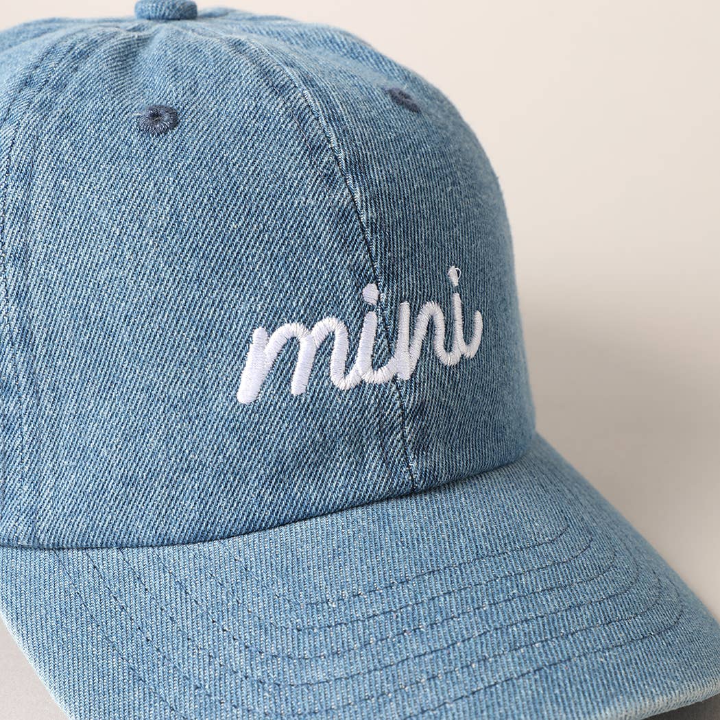 Casquette brodée « mini »