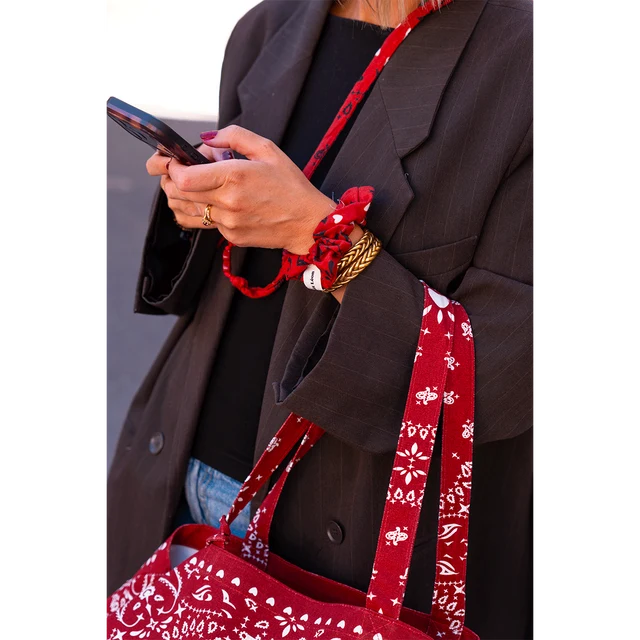 Cabas XXL Bandana Cherry
