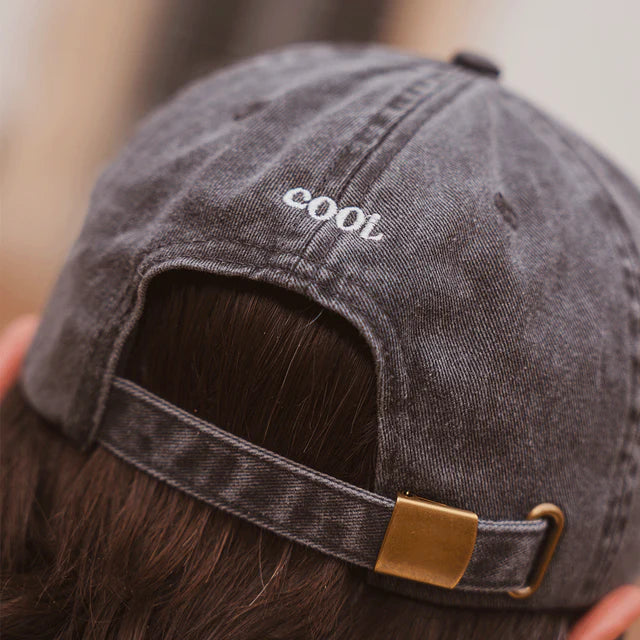 Casquette Daddy cool gris foncé