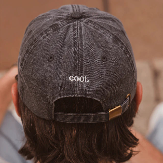Casquette Daddy cool gris foncé