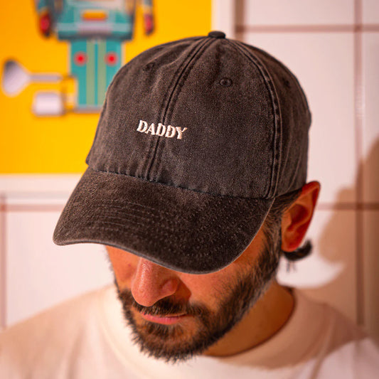 Casquette Daddy cool gris foncé
