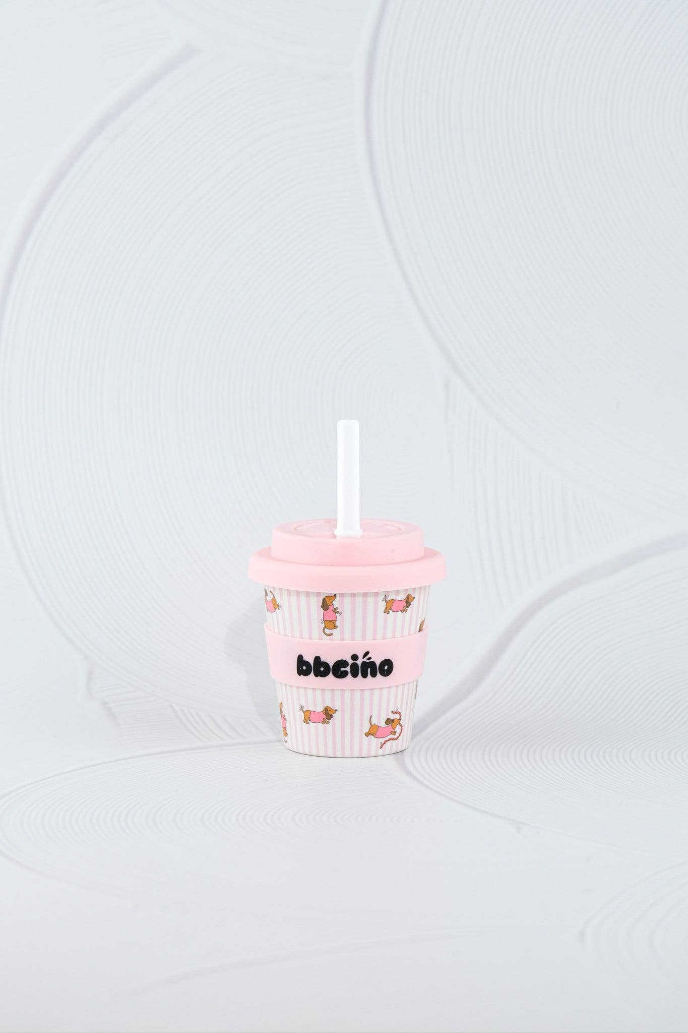 Tasse Babycino Teckel Rose - 120ml