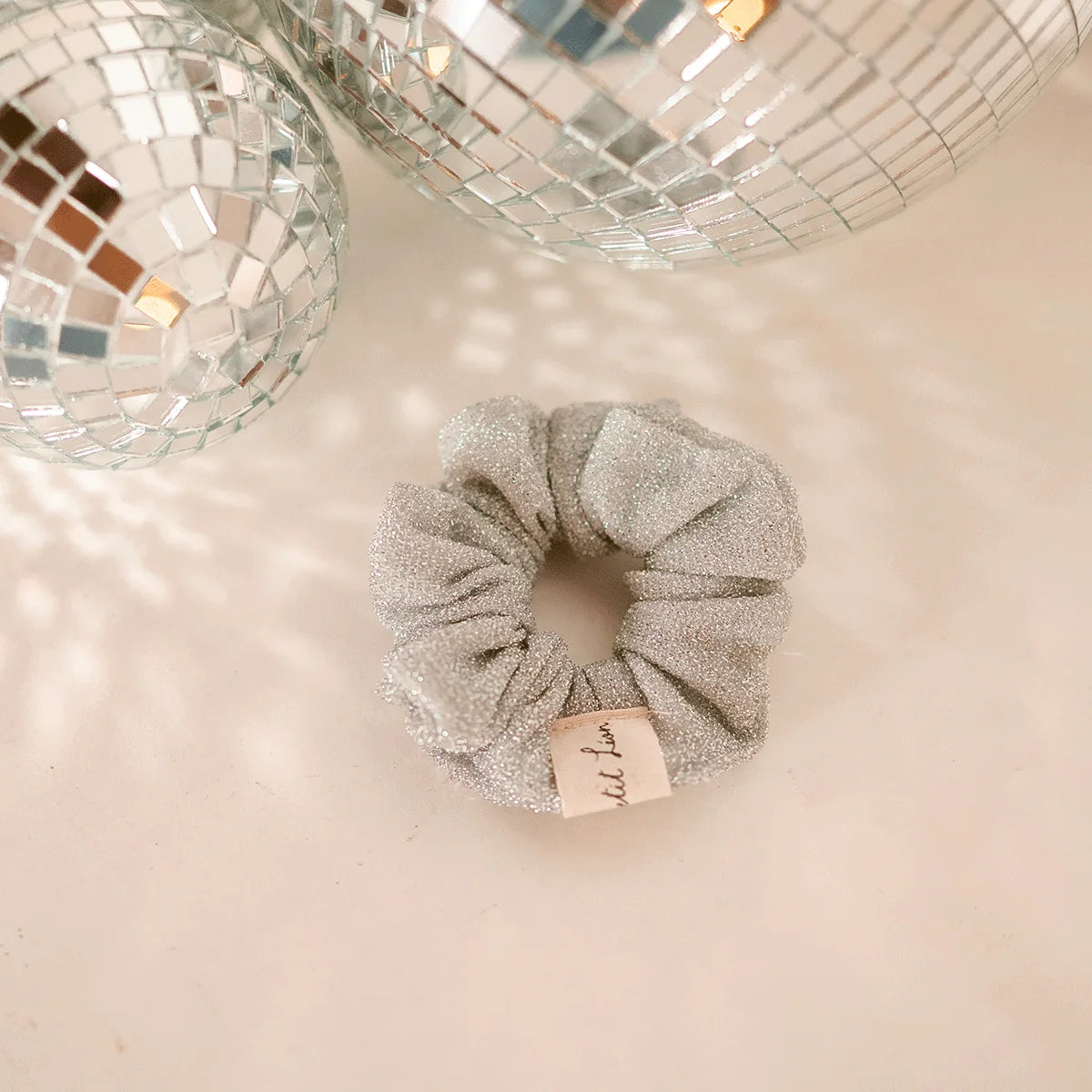 Chouchou Paillettes Argent