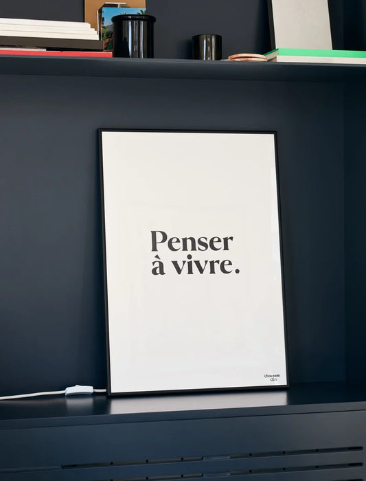 Penser à vivre A3