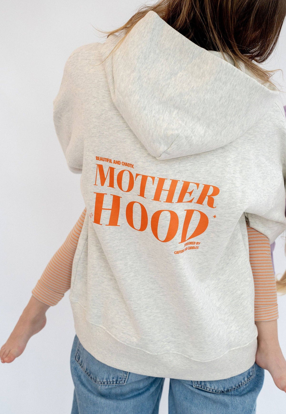 Sweat à capuche adulte « Motherhood »
