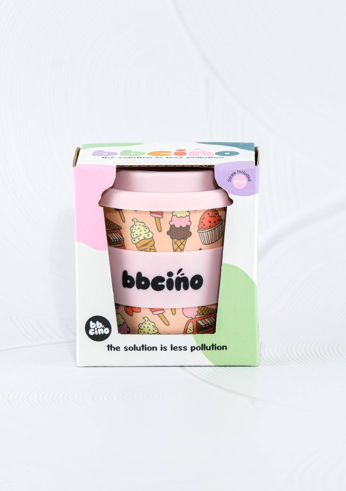 Tasse Babycino Glace Rose- 240ml