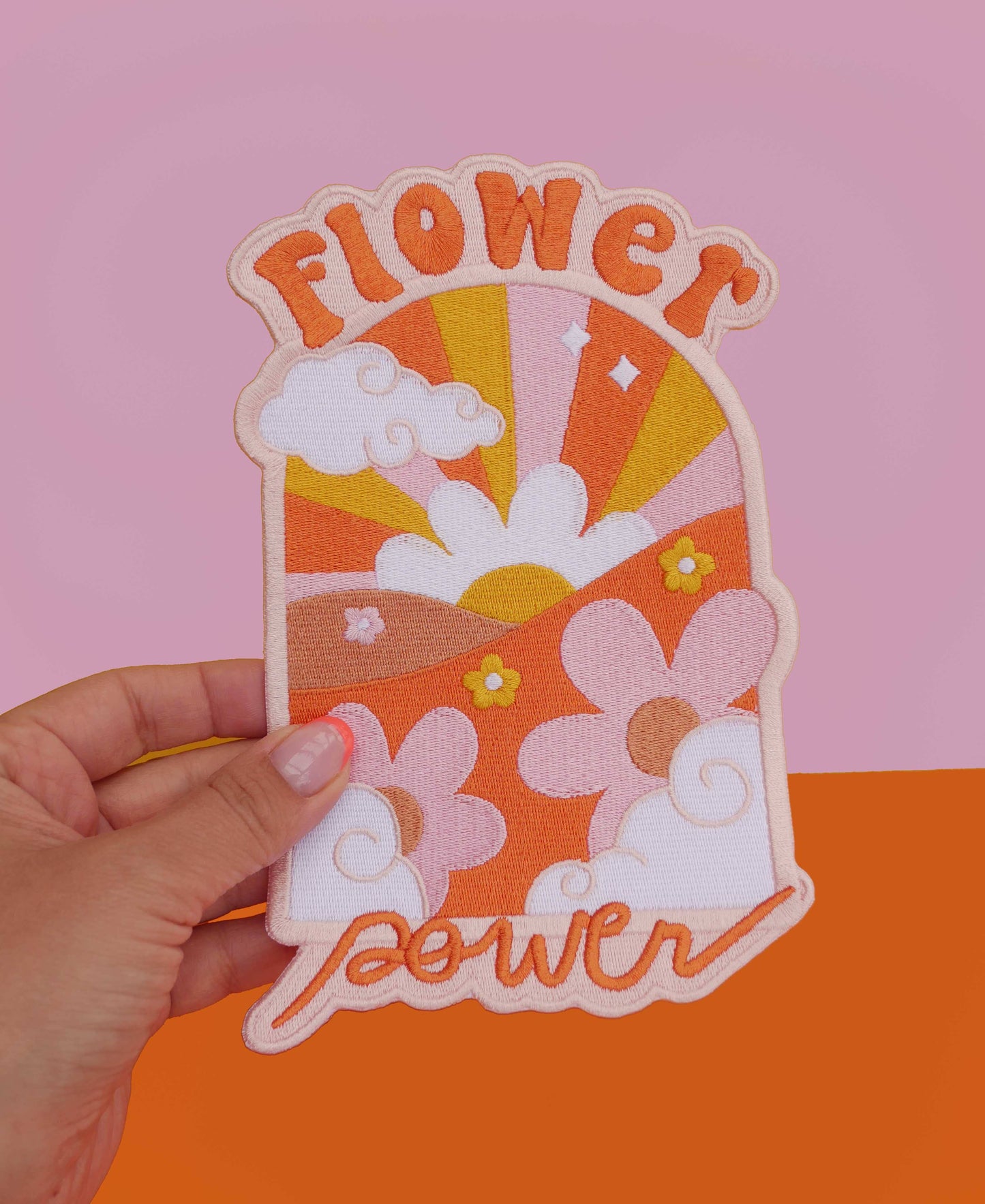 Patch Thermocollant Flower Power Xl