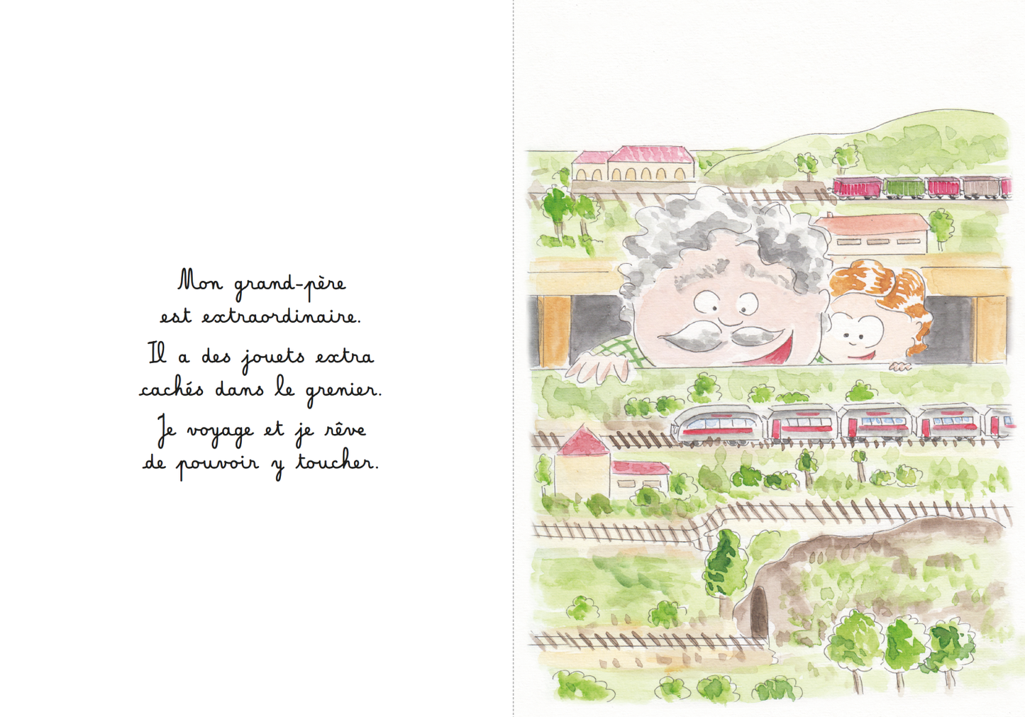 Grand-père : livre enfant