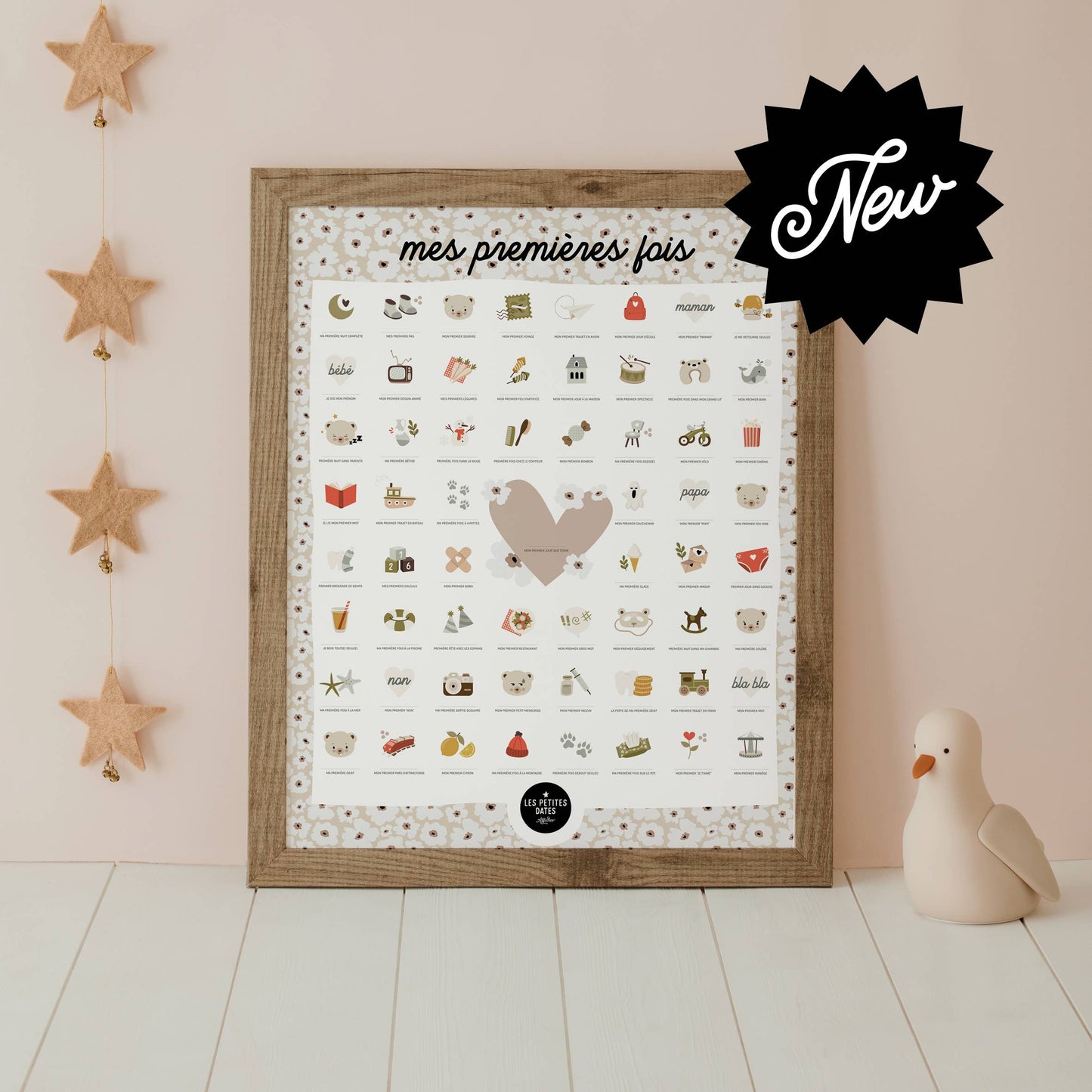 Affiche "Mes premières fois" - Ourson