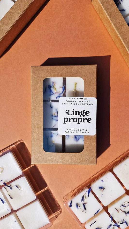 Fondants parfumés - senteur Linge propre