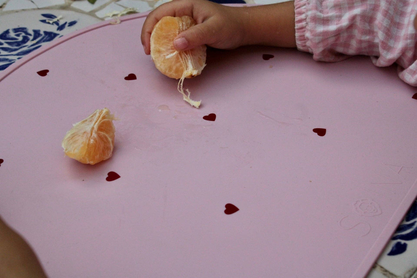 Set de sets de table en silicone Amore - Rose