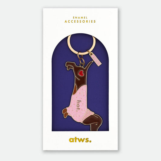 Teckel chaud - Porte-clés