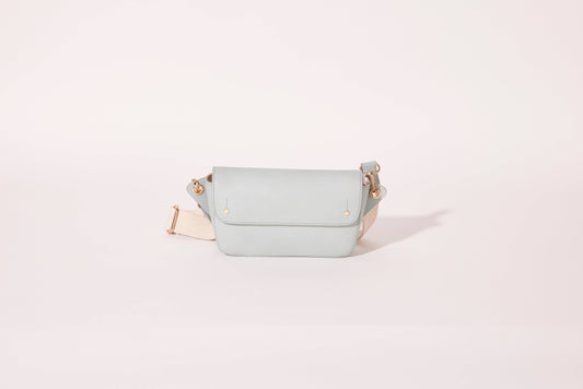 SAC BANANE CUIR RECYCLÉ AZUR EMILIE