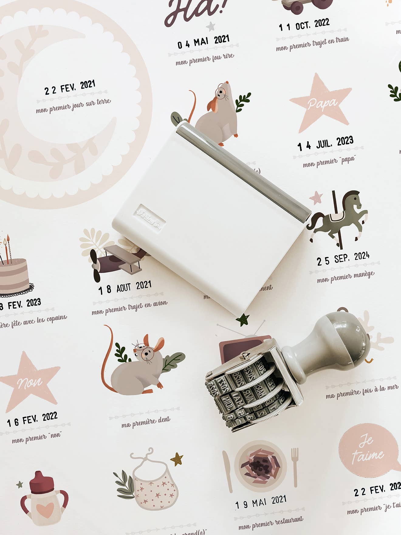 Affiche "Mes Premières Fois" - Souris poudre