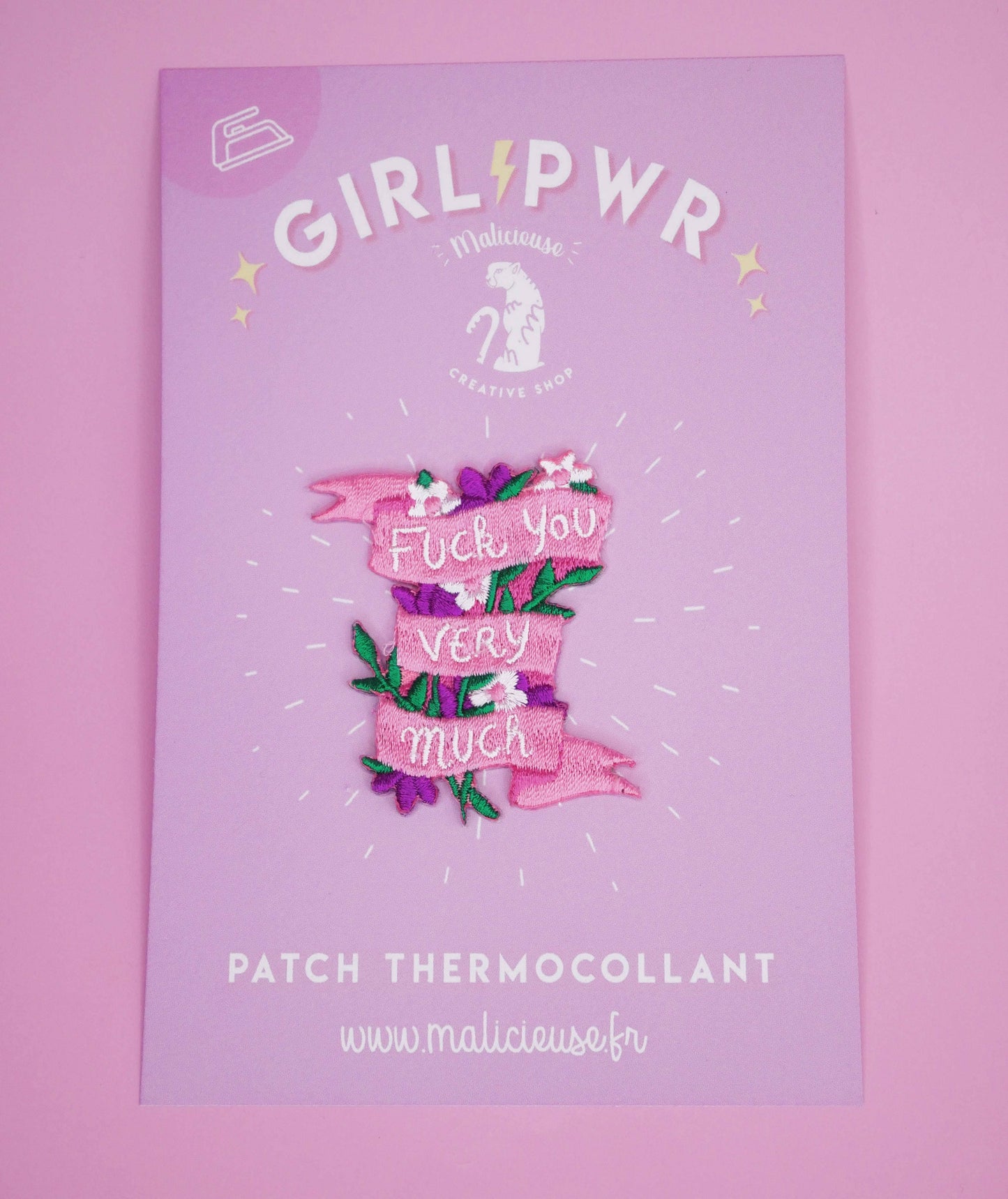 Patch Thermocollant Fuck You Very Much