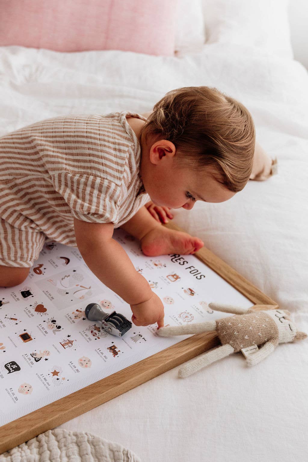 Affiche "Mes Premières Fois" - Peau Claire: Version maman / papa