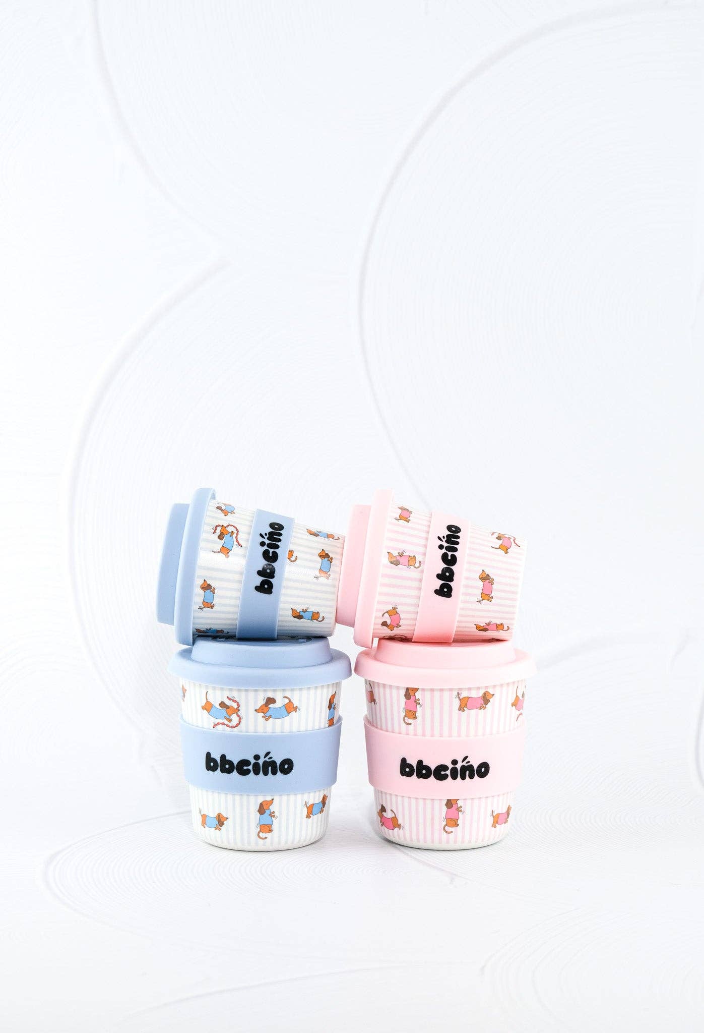 Tasse Babycino Teckel Bleu - 120 ml