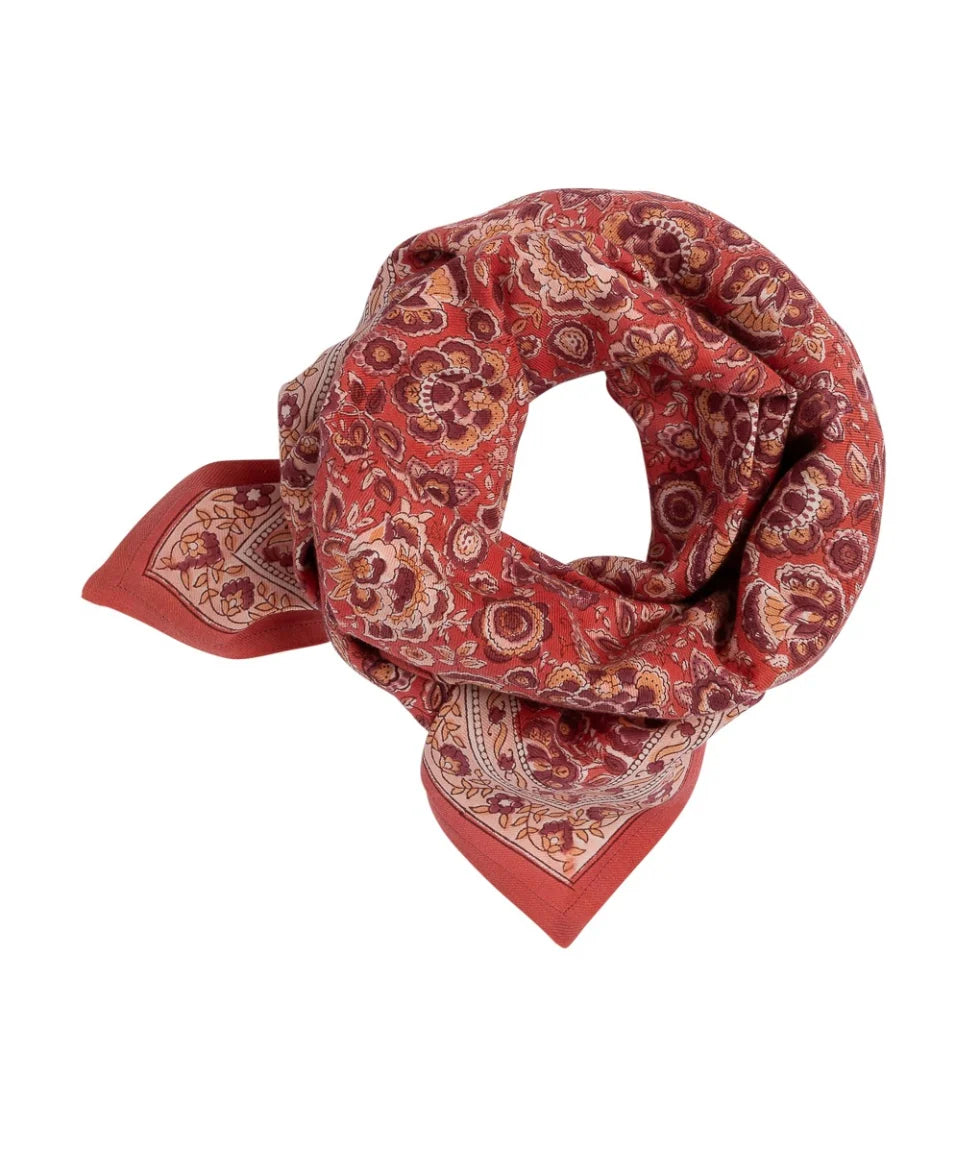 Grand foulard - Garda Framboise