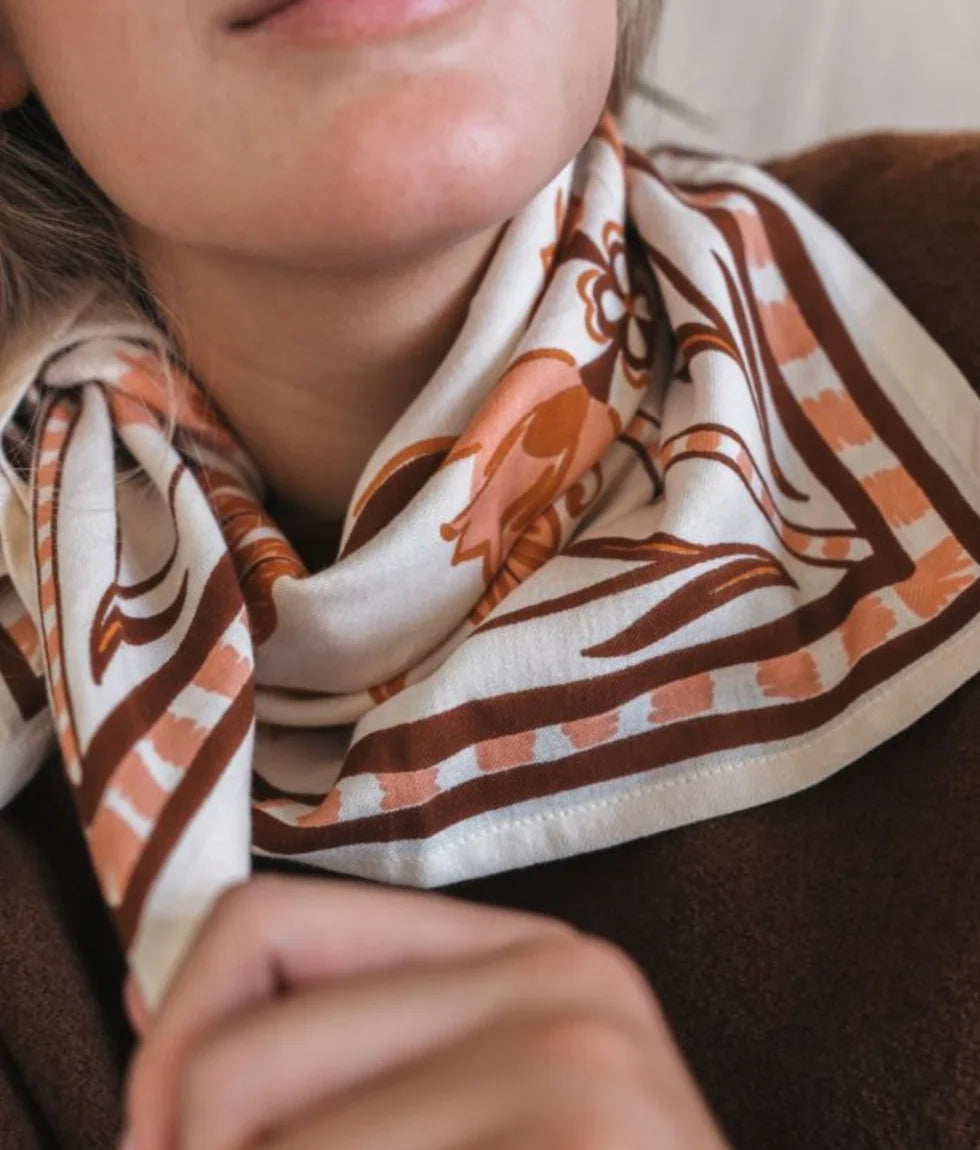 Foulard moyen - Bloom Pani base