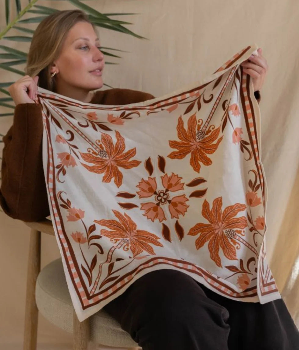 Foulard moyen - Bloom Pani base