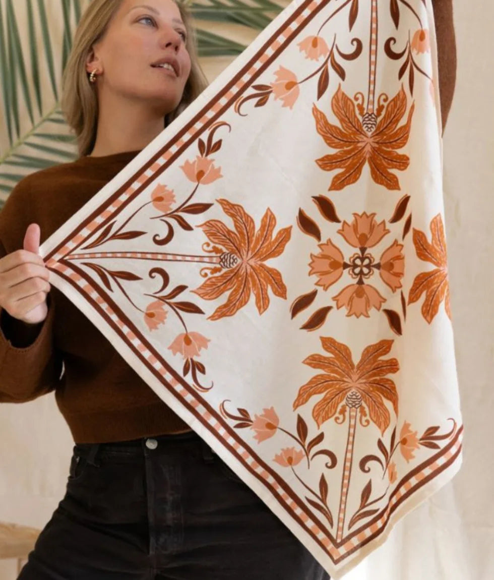 Foulard moyen - Bloom Pani base