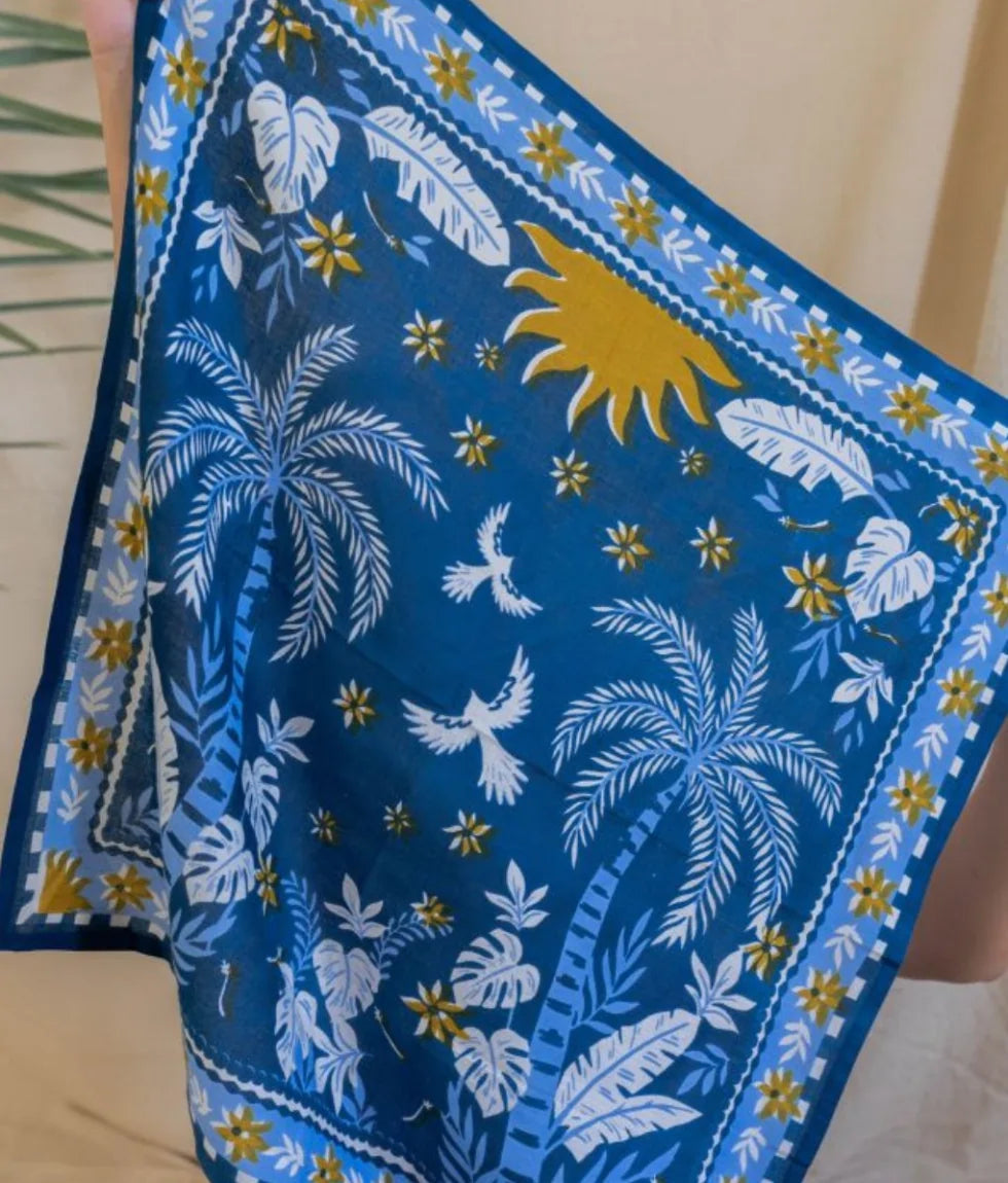 Foulard moyen - Tropical Spirit Khaki