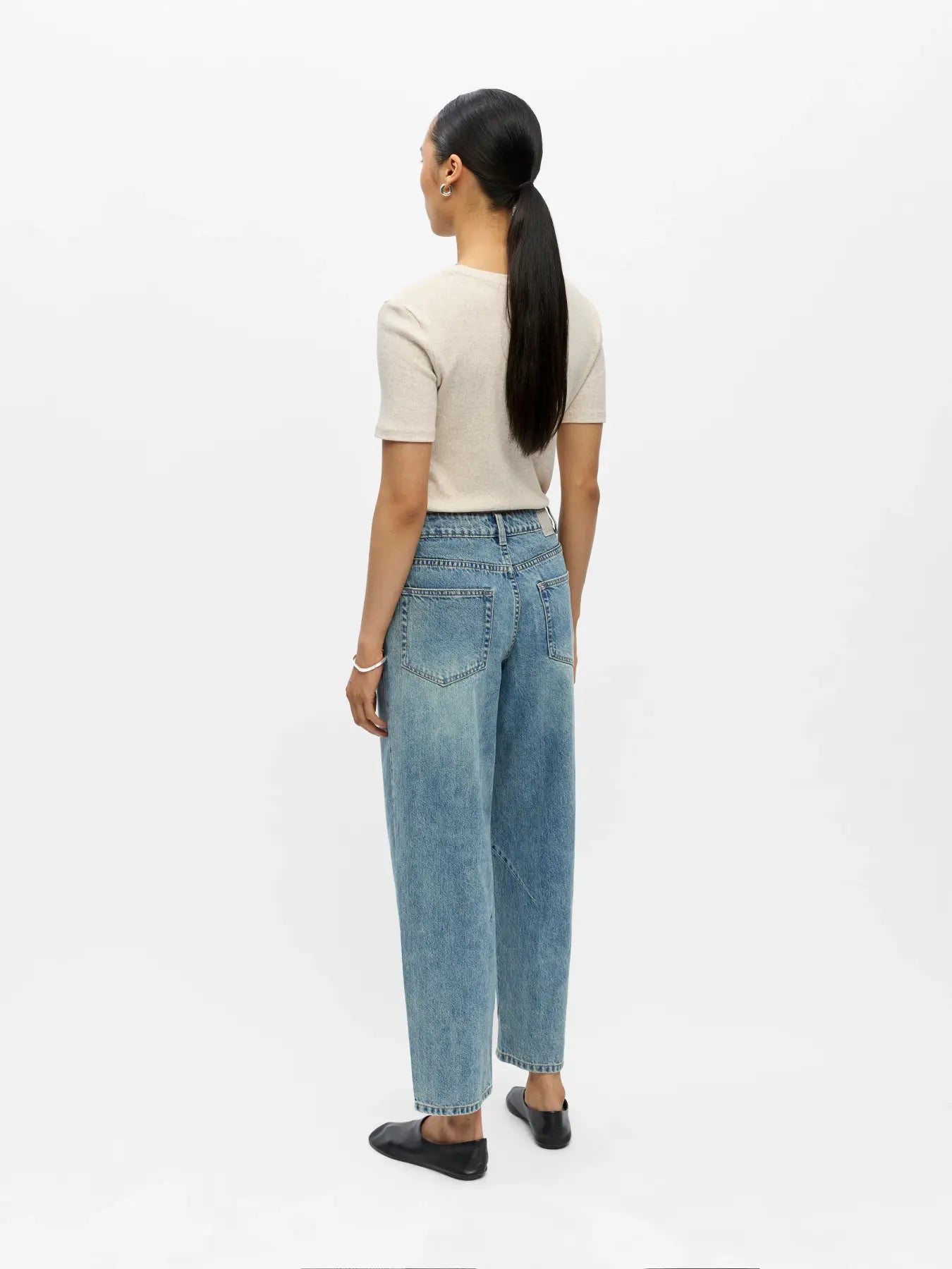 Jeans Barrel Miu - Denim Light Blue
