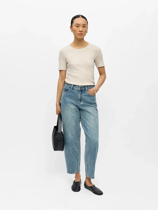 Jeans Barrel Miu - Denim Light Blue