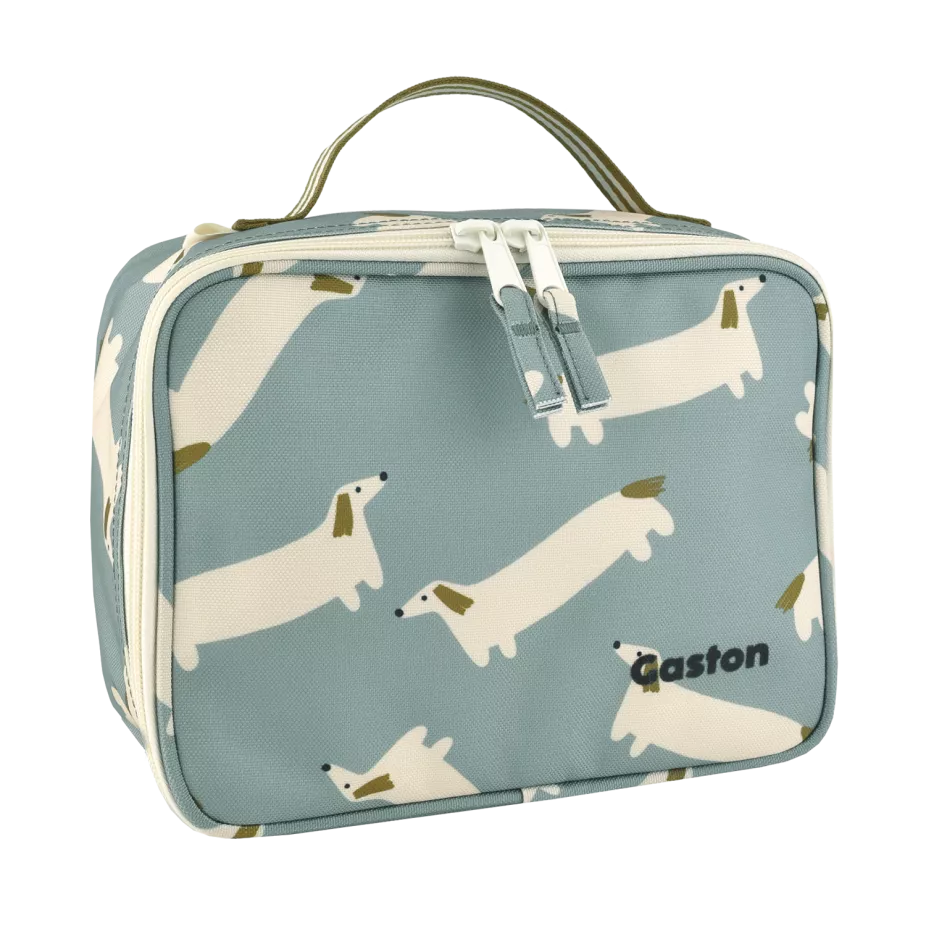 Gonzague le lunch bag print Teckel Bleu