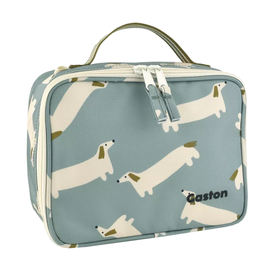 Gonzague le lunch bag print Teckel Bleu