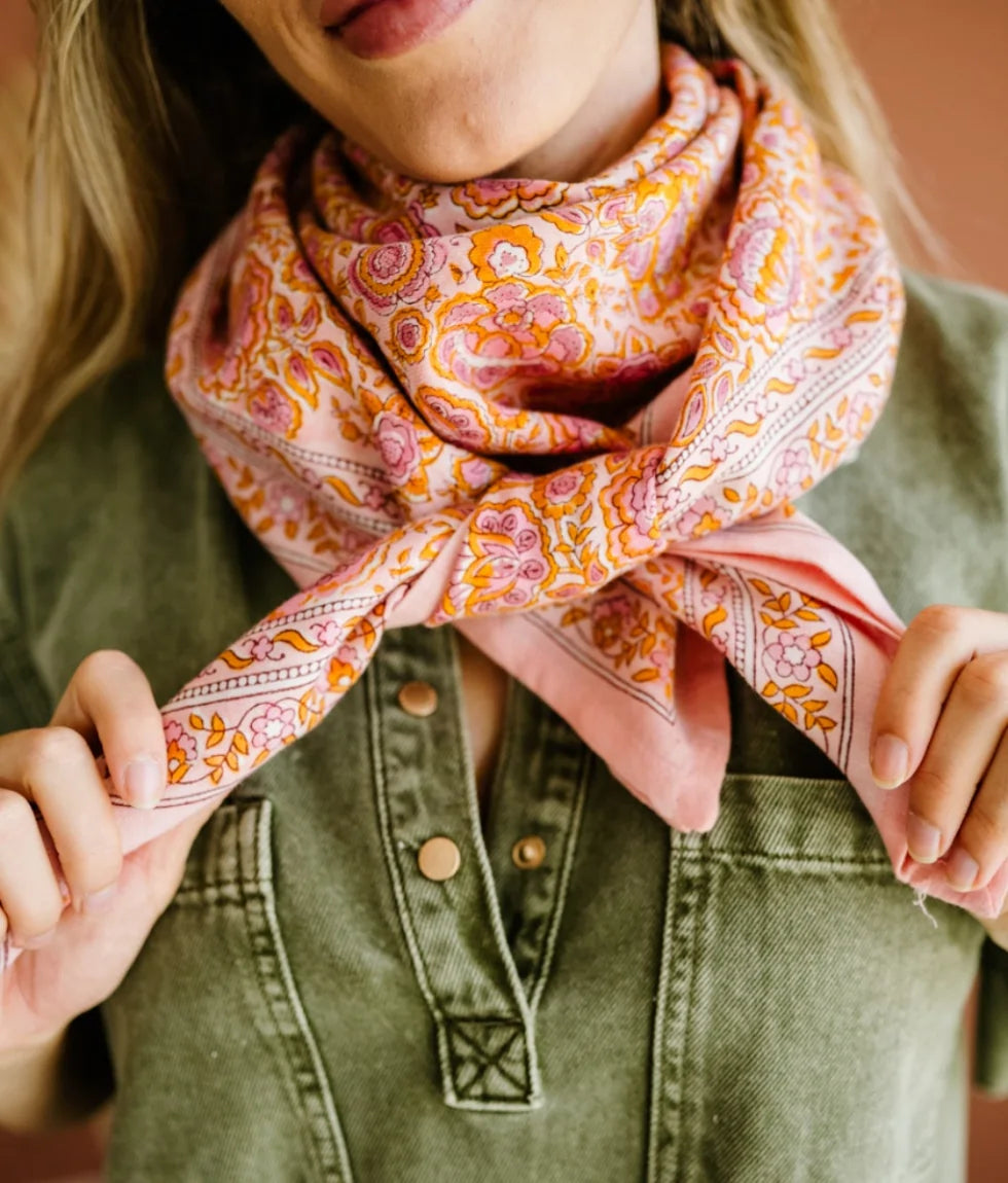 Foulard Garda Pop Pink (2 tailles)