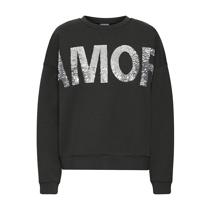 Pull noir AMOR IHKELICIA