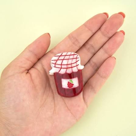 Mini pince à cheveux Confiture