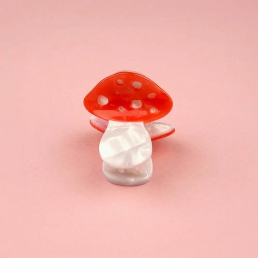 Mini pince à cheveux Champignon
