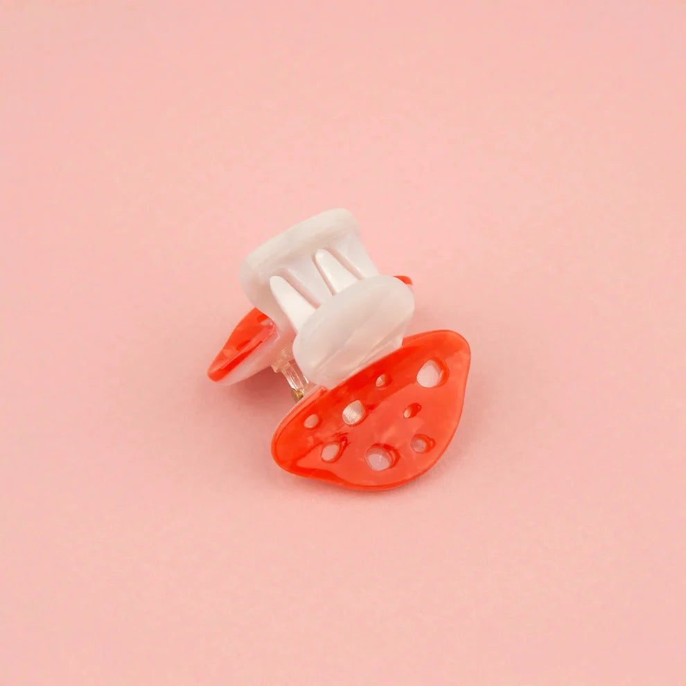Mini pince à cheveux Champignon