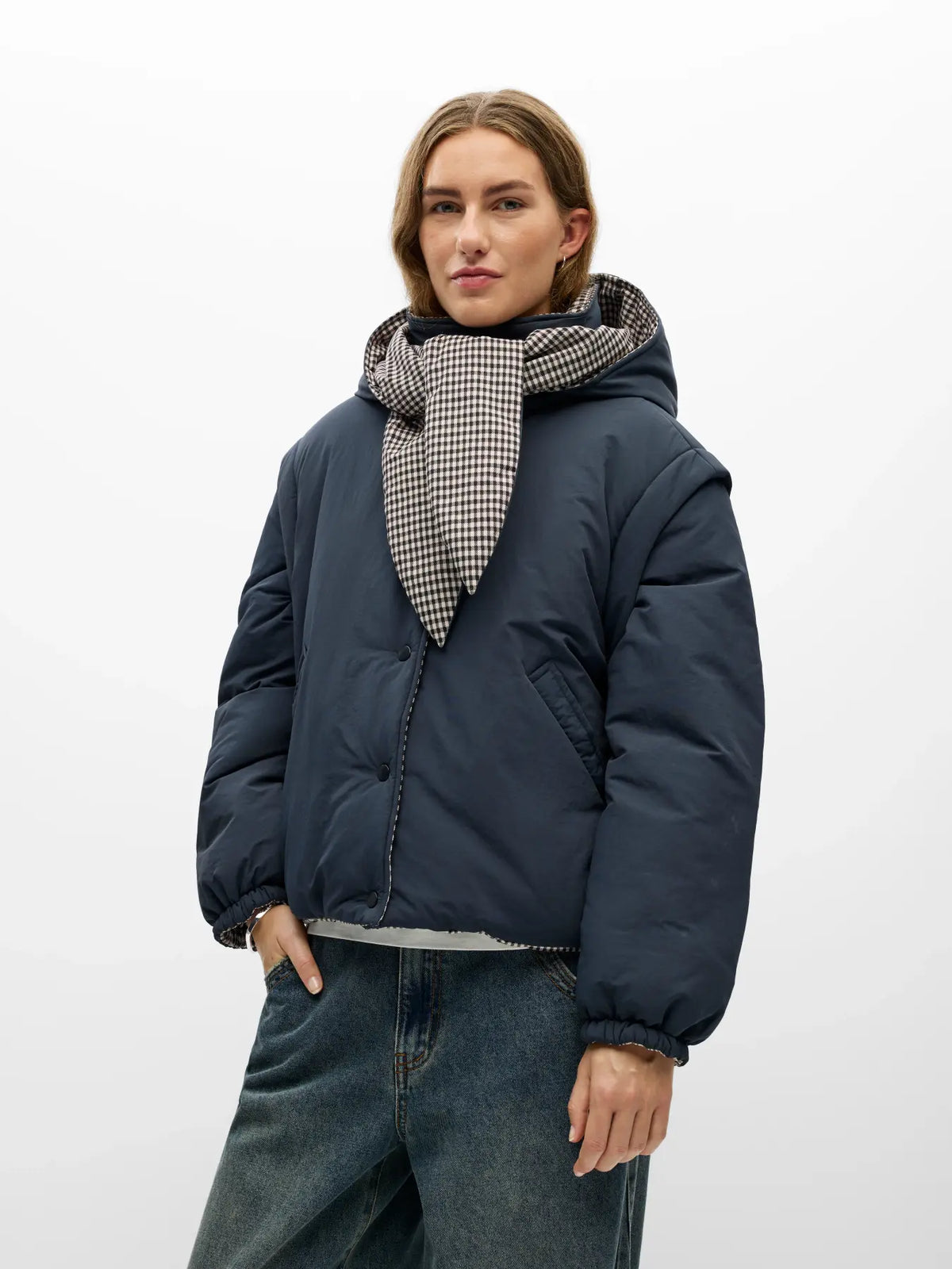 Veste Timia Reversible Raven et Macademia