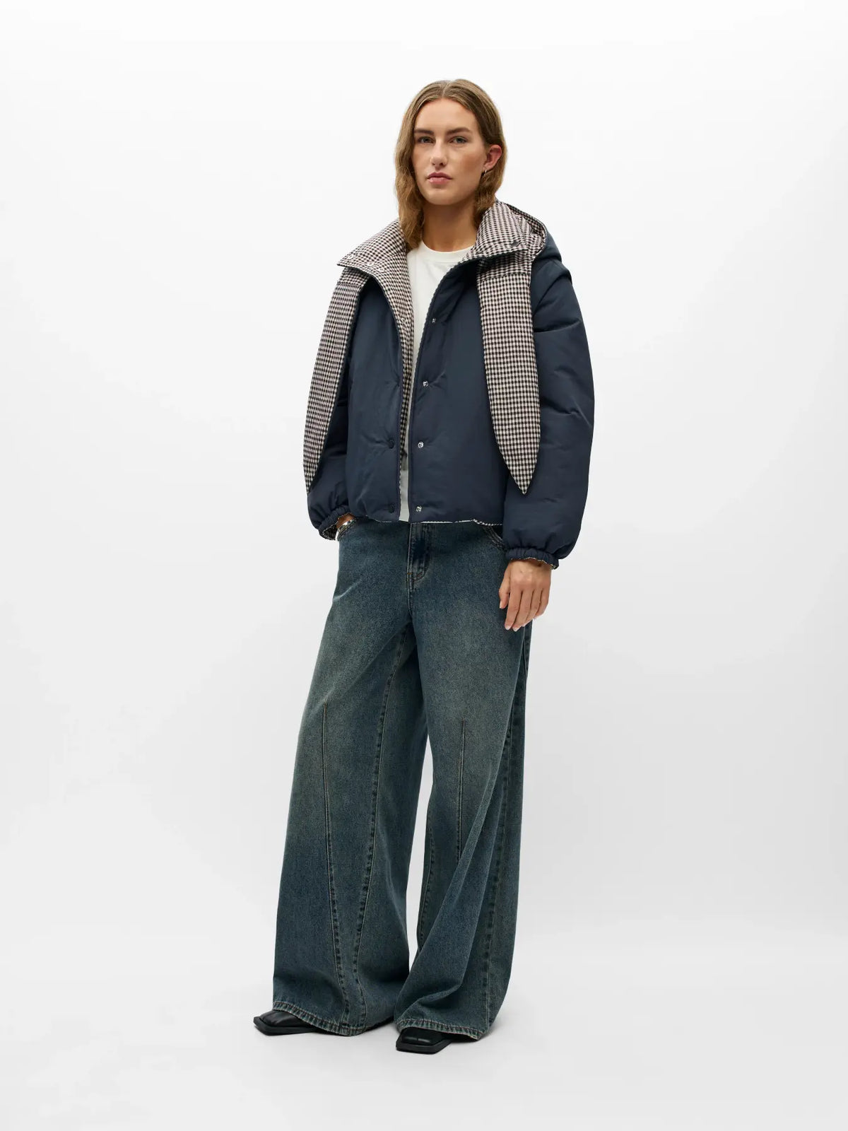 Veste Timia Reversible Raven et Macademia