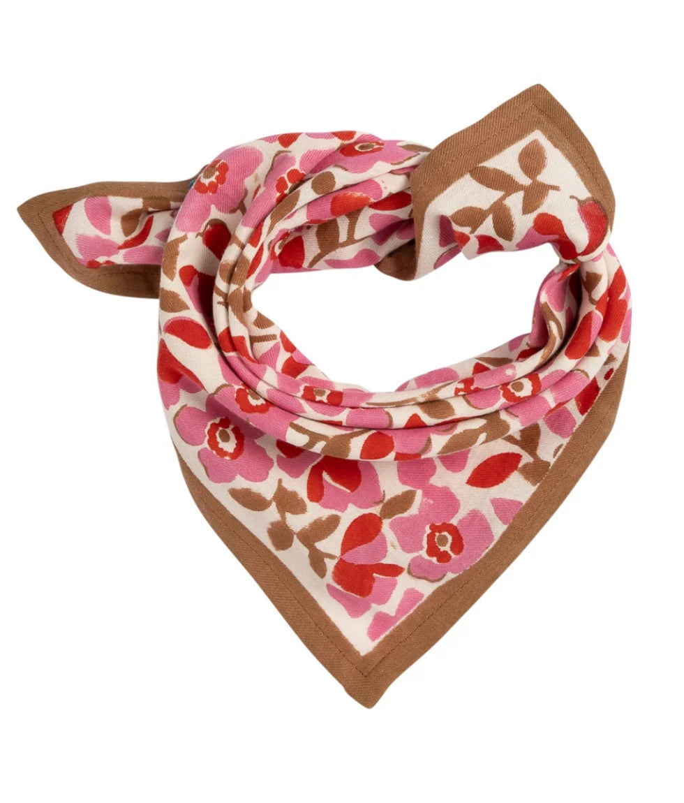 Foulard Amélia pink (2 tailles)