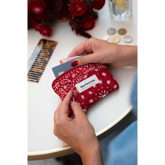 Porte monnaie Bandana Cherry