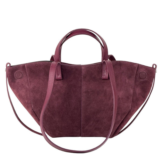 Sac Giada daim bordeaux