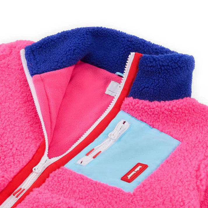 Veste polaire Fuchsia