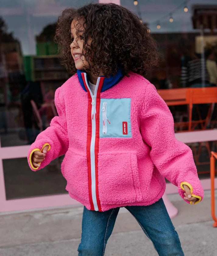 Veste polaire Fuchsia