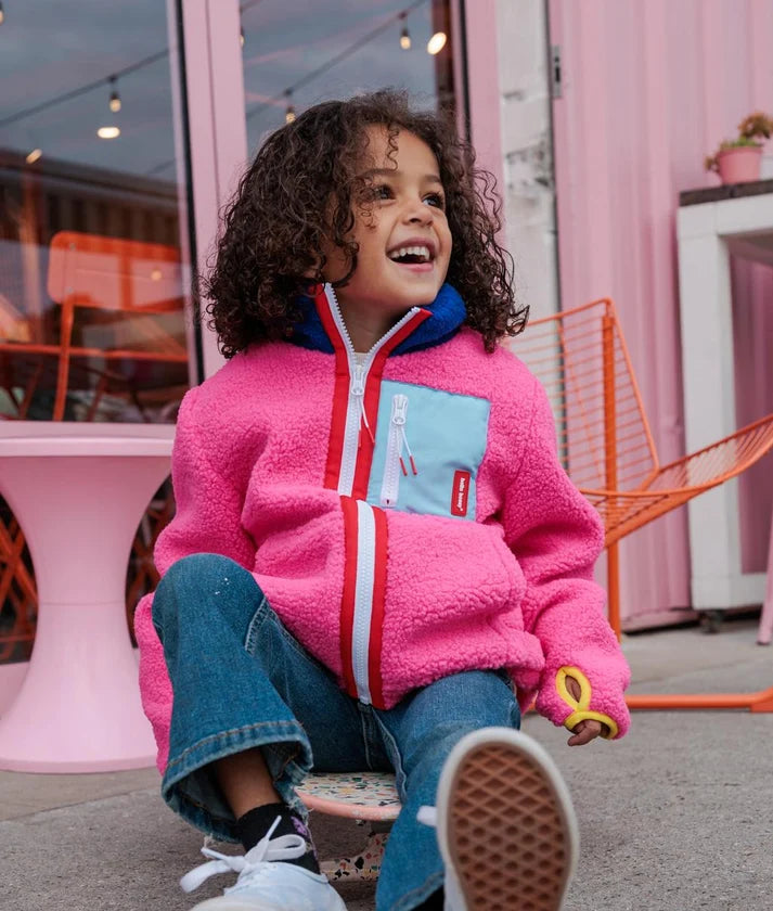 Veste polaire Fuchsia